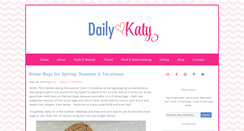 Desktop Screenshot of dailykaty.com